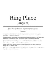 Indlæs billede til gallerivisning Sjov byplakat – Ringsted på engelsk Plakana