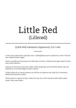 Indlæs billede til gallerivisning Sjov byplakat – Lillerød på engelsk Plakana