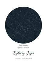 Indlæs billede til gallerivisning Stjerne himmel med former Plakana