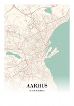 Indlæs billede til gallerivisning Aarhus Plakat by Plakana, 21x30cm (A4)