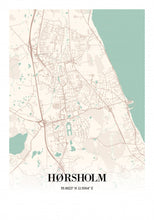 Indlæs billede til gallerivisning Hørsholm by Plakana, 21x30cm (A4)