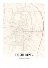 Indlæs billede til gallerivisning Hjørring by Plakana, 21x30cm (A4)