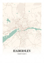 Indlæs billede til gallerivisning Haderslev by Plakana, 21x30cm (A4)