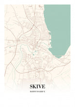 Indlæs billede til gallerivisning Skive plakat by Plakana, 21x30cm (A4)