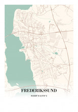 Indlæs billede til gallerivisning Frederikssund plakat by Plakana, 21x30cm (A4)