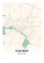Indlæs billede til gallerivisning Nakskov by Plakana, 21x30cm (A4)