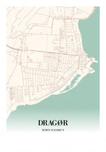 Indlæs billede til gallerivisning Dragør byplakat by Plakana, 21x30cm (A4)