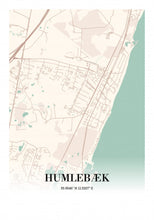 Indlæs billede til gallerivisning Humlebæk by Plakana, 21x30cm (A4)