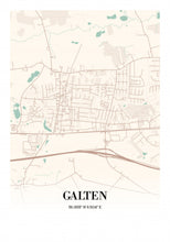 Indlæs billede til gallerivisning Galten plakat by Plakana, 21x30cm (A4)