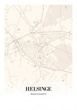 Indlæs billede til gallerivisning Helsinge plakat by Plakana, 21x30cm (A4)