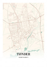 Indlæs billede til gallerivisning Tønder by Plakana, 21x30cm (A4)