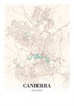 Indlæs billede til gallerivisning Canberra - Australien by Plakana, 21x30cm (A4)