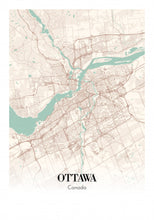 Indlæs billede til gallerivisning Ottawa - Canada by Plakana, 21x30cm (A4)