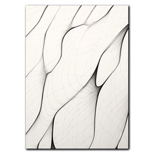 Indlæs billede til gallerivisning Abstract Curves Plakat Plakana 21x30 cm (A4) Ingen ramme