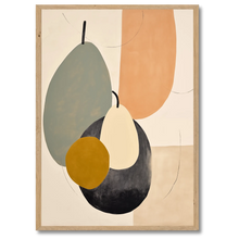 Indlæs billede til gallerivisning Abstract Fruits Plakat by Plakana, 21x30 cm (A4), Ingen ramme