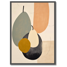 Indlæs billede til gallerivisning Abstract Fruits Plakat by Plakana, 21x30 cm (A4), Ingen ramme