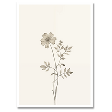 Indlæs billede til gallerivisning Aesthetic Flower Plakat