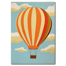 Indlæs billede til gallerivisning Ballonfart Plakat Plakana 21x30 cm (A4) Ingen ramme