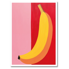 Indlæs billede til gallerivisning Banana In Focus Plakat by Plakana, 21x30 cm (A4), Ingen ramme