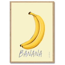 Indlæs billede til gallerivisning Banana No. 2 Plakat by Plakana, 21x30 cm (A4), Ingen ramme