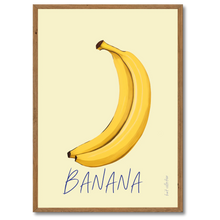 Indlæs billede til gallerivisning Banana No. 2 Plakat by Plakana, 21x30 cm (A4), Ingen ramme