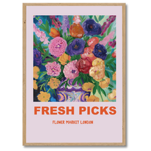 Indlæs billede til gallerivisning Fresh Picks - London Plakat