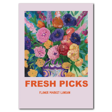 Indlæs billede til gallerivisning Fresh Picks - London Plakat