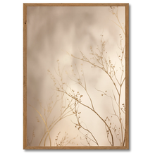 Indlæs billede til gallerivisning Gentle Dawn Plakat Plakana 21x30 cm (A4) Mørk egetræ