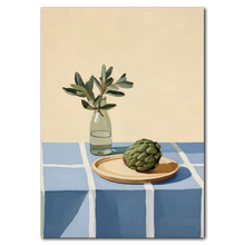 Indlæs billede til gallerivisning Green & Blue Harmony Plakat Plakana 21x30 cm (A4) Ingen ramme