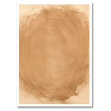 Indlæs billede til gallerivisning Harmonic Layers Plakat Plakana 21x30 cm (A4) Hvid Egetræ