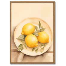 Indlæs billede til gallerivisning Lemon Symphoni Plakat by Plakana, 21x30 cm (A4), Ingen ramme