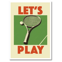 Indlæs billede til gallerivisning Let's Play Plakat