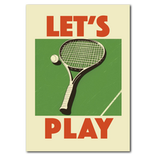 Indlæs billede til gallerivisning Let's Play Plakat