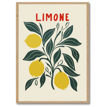 Indlæs billede til gallerivisning Limone Plakat by Plakana, 21x30 cm (A4), Ingen ramme