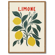 Indlæs billede til gallerivisning Limone Plakat by Plakana, 21x30 cm (A4), Ingen ramme