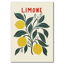 Indlæs billede til gallerivisning Limone Plakat by Plakana, 21x30 cm (A4), Ingen ramme