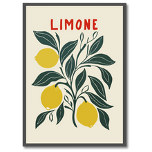 Indlæs billede til gallerivisning Limone Plakat by Plakana, 21x30 cm (A4), Ingen ramme