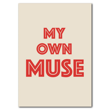 Indlæs billede til gallerivisning Muse No. 2 Plakat Plakana 21x30 cm (A4) Ingen ramme