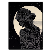 Indlæs billede til gallerivisning Night Silhouettes Plakat