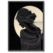 Indlæs billede til gallerivisning Night Silhouettes Plakat