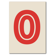 Indlæs billede til gallerivisning O Plakat Plakana 21x30 cm (A4) Ingen ramme