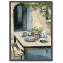 Indlæs billede til gallerivisning Peaceful Moment Plakat Plakana 21x30 cm (A4) Sort egetræ