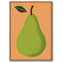 Indlæs billede til gallerivisning Pear No. 3 Plakat by Plakana, 21x30 cm (A4), Ingen ramme