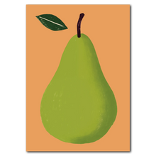 Indlæs billede til gallerivisning Pear No. 3 Plakat by Plakana, 21x30 cm (A4), Ingen ramme