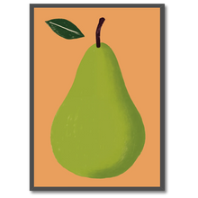 Indlæs billede til gallerivisning Pear No. 3 Plakat by Plakana, 21x30 cm (A4), Ingen ramme