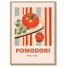 Indlæs billede til gallerivisning Pomodori Plakat by Plakana, 21x30 cm (A4), Ingen ramme