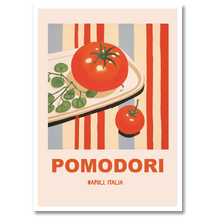 Indlæs billede til gallerivisning Pomodori Plakat by Plakana, 21x30 cm (A4), Ingen ramme
