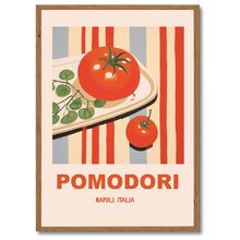 Indlæs billede til gallerivisning Pomodori Plakat by Plakana, 21x30 cm (A4), Ingen ramme