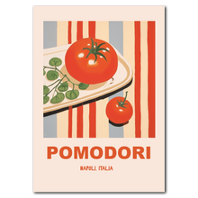 Indlæs billede til gallerivisning Pomodori Plakat by Plakana, 21x30 cm (A4), Ingen ramme