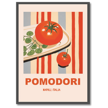 Indlæs billede til gallerivisning Pomodori Plakat by Plakana, 21x30 cm (A4), Ingen ramme